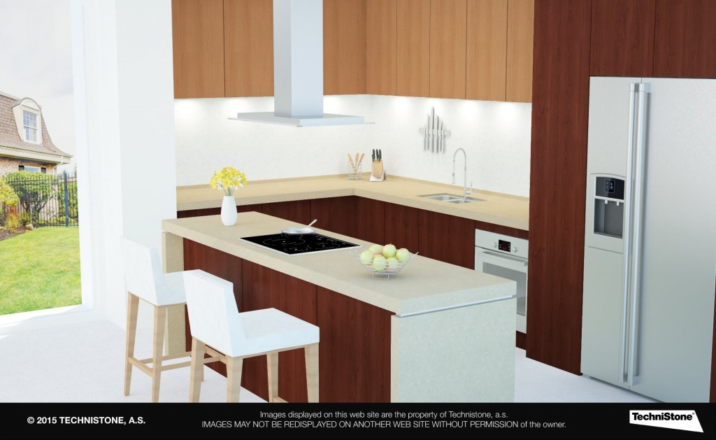 Technistone noble botticino в интерьере